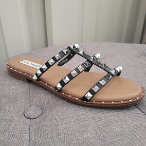 Steve Madden Averill Strappy Studded Gladiator Sandals - Size 8